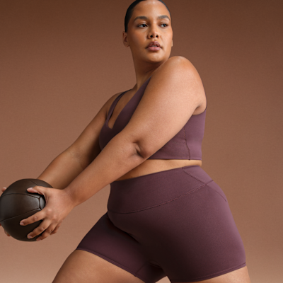 NikeSKIMS Matte Women's High-Waisted 3" Boyshorts