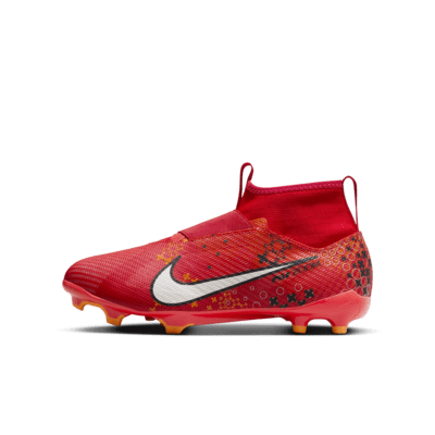 Nike Botas de fútbol Junior Magista Obra II FG 844410 Zapatos de fútbol (UK  4 US 4.5Y EU 36.5, Negro, Blanco, Gris Fresco 002), Negro 