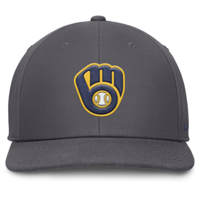 Milwaukee Brewers Pro Men's Nike Dri-FIT MLB Adjustable Hat