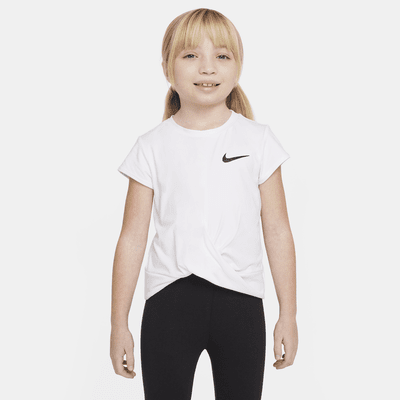 Nike Dri-FIT Little Kids' Twist Hem Tee