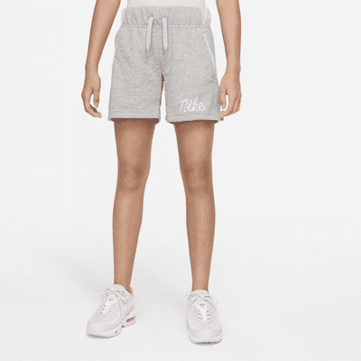 Nike Sportswear Club Big Kids' (Girls') French Terry Shorts