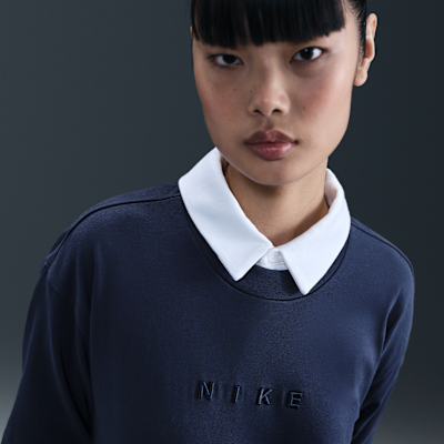 เสื้อยืดแขนสั้นขนาดโอเวอร์ไซส์ผู้หญิง Nike Sportswear