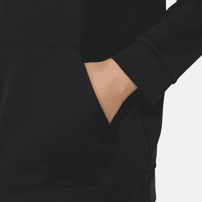 Sudadera con gorro sin cierre de fútbol para niños talla grande Nike Dri-FIT Kylian Mbappé