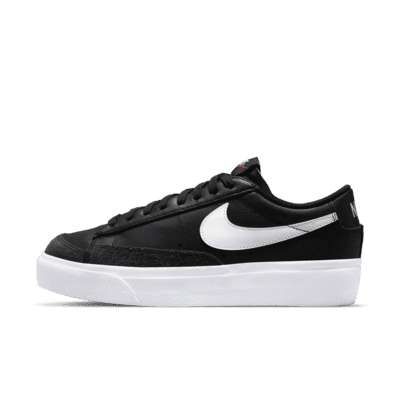nike platform shoes black