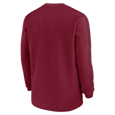 Alabama Crimson Tide Sideline Coach Men's Nike College Long-Sleeve Top