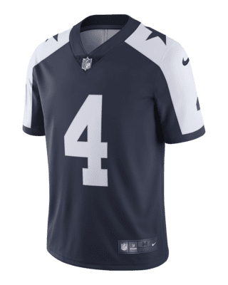 Dak Prescott Dallas Cowboys White Road NFL Jersey