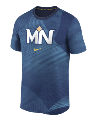 Мужская футболка Minnesota Twins City Connect Practice Velocity Nike Dri-FIT MLB