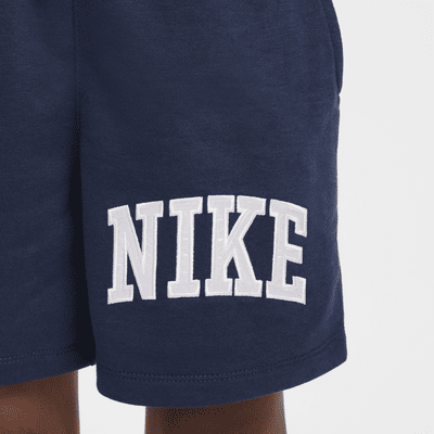 Nike Sportswear Club Little Kids' Applique French Terry Shorts