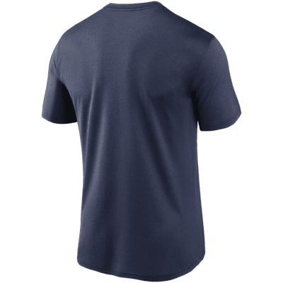 New York Yankees Shirt Mens XL Black Short Sleeve Nike Dri Fit MLB