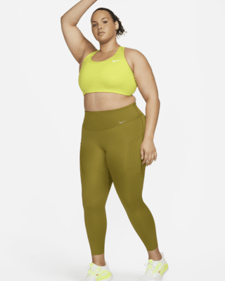 Женские тайтсы Nike Go Firm-Support High-Waisted 7/8 Leggings with Pockets (Plus Size)