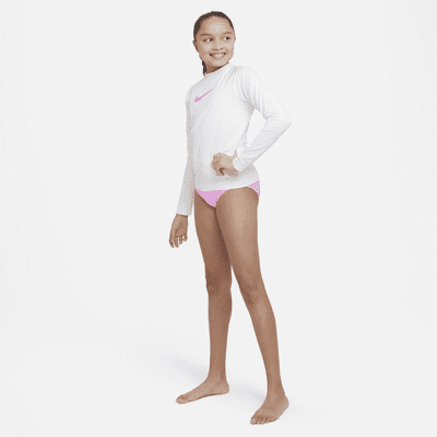 Nike Swoosh Big Kids' (Girls') Long-Sleeve Hydroguard