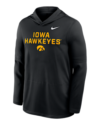 Мужские  Iowa Sideline Nike Dri-FIT College Long-Sleeve Hooded Top