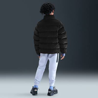 Chamarra acolchada Therma-FIT holgada para niños talla grande Nike Sportswear All Day Play