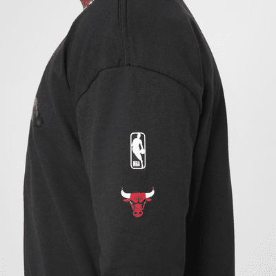 T-shirt z długim rękawem dla dużych dzieci (chłopców) Chicago Bulls Essential Max90 Nike NBA