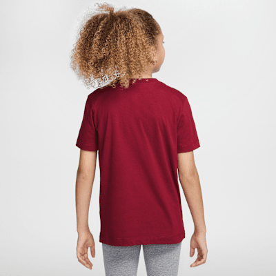 Playera para niños talla grande Nike Sportswear