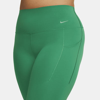 Leggings de 7/8 de tiro alto y sujeción media con bolsillos para mujer Nike Universa