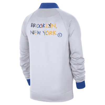 Brooklyn Nets City Edition Men's Nike NBA Long-Sleeve T-Shirt
