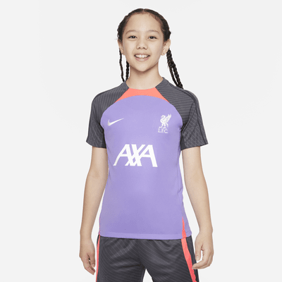 Playera de fútbol de manga corta para niños talla grande Nike Dri-FIT ...