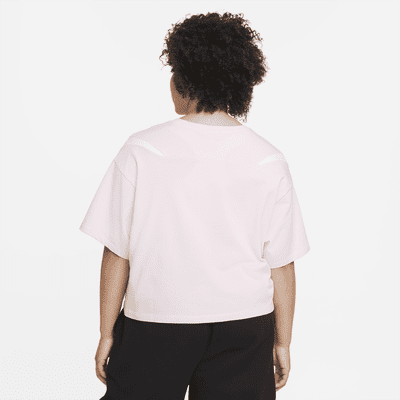 Playera corta para mujer (talla grande) Nike Sportswear Swoosh