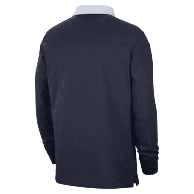 Nike College (Penn State) Long-Sleeve Striped Polo