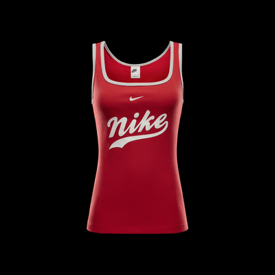 Nike Sportswear-tanktop med firkantet hals til kvinder