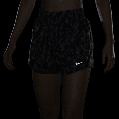 Nike One Women's Dri-FIT High-Waisted Brief-Lined 7.5cm (approx.) Printed Shorts