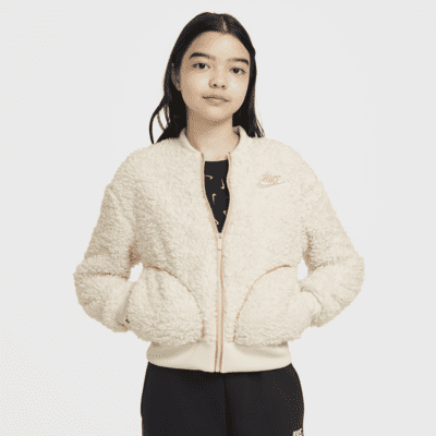 Nike sherpa hot sale bomber