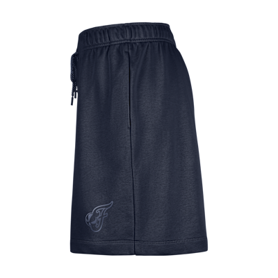 Shorts Nike de tejido Fleece de la WNBA de 15 cm para mujer Indiana Fever