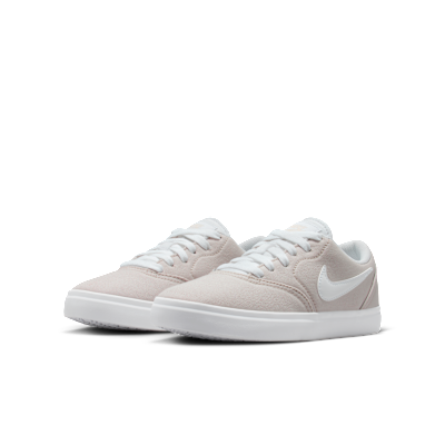 Tenis de skateboarding para niños grandes Nike SB Check Canvas