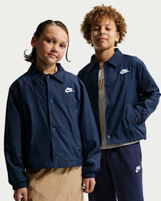 Детская куртка Nike Sportswear Club Big Kids' Repel Coaches'