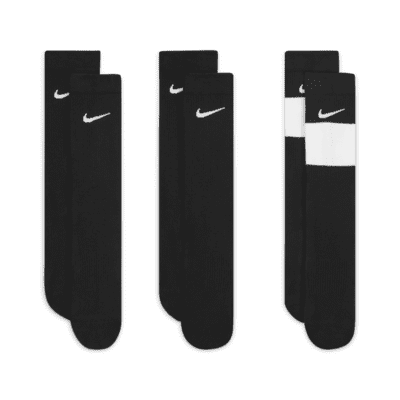 Calcetines largos de básquetbol para niños Nike Elite (3 pares)