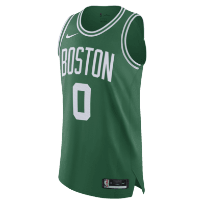 Boston Celtics No0 Jayson Tatum White Stitched NBA Jersey