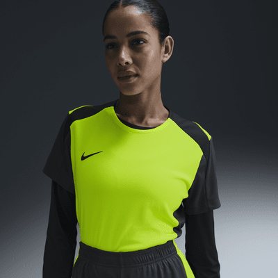 Kortærmet Nike Strike Dri-FIT-fodboldtrøje til kvinder