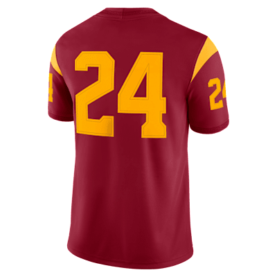 Jersey de fútbol americano Nike Game para hombre USC 2024 Home