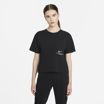 nike sportswear swoosh women's woven shorts