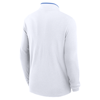 UCLA Victory Men's Jordan Brand Dri-FIT College 1/2-Zip Long-Sleeve Top