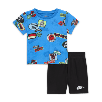 Conjunto de 2 piezas de shorts para bebé Nike Sportswear (12 a 24 meses)