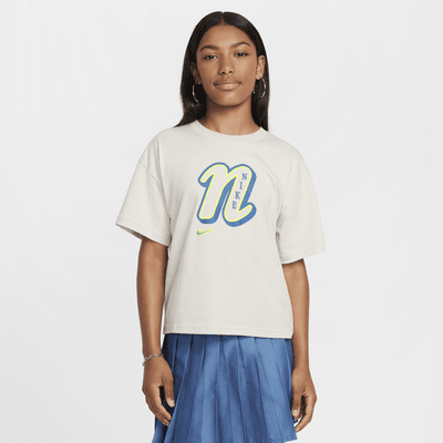 Playera para niña Nike Sportswear