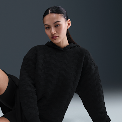 Nike Sportswear Phoenix Fleece Women's Loose Jacquard Pullover Hoodie
