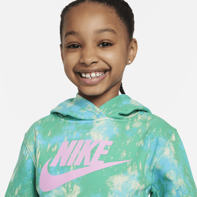 Sudadera sin cierre Club estampada para niños de preescolar Nike