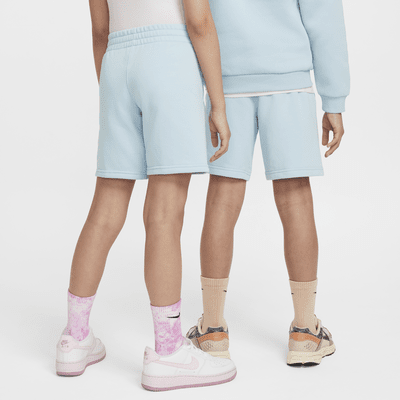 Nike Sportswear Club Fleece shorts van sweatstof voor kids