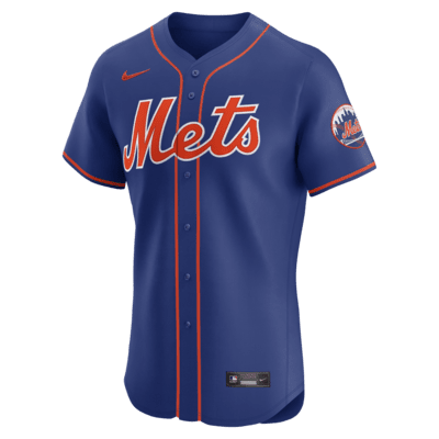 Jersey Nike Dri-FIT ADV de la MLB Elite para hombre New York Mets