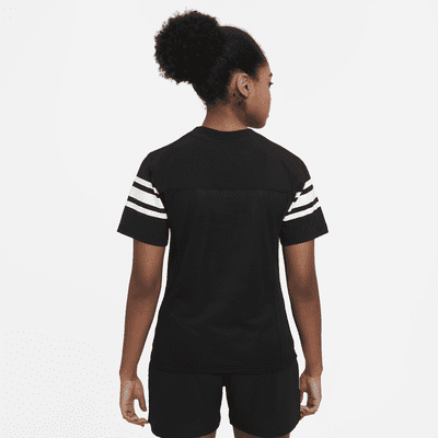 Camiseta de fútbol con bandera para mujer Nike Vapor (Stock)