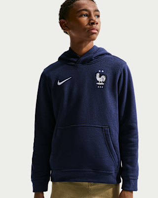 Детское худи FFF Club Big Kids' (Boys') Nike Soccer Pullover Hoodie