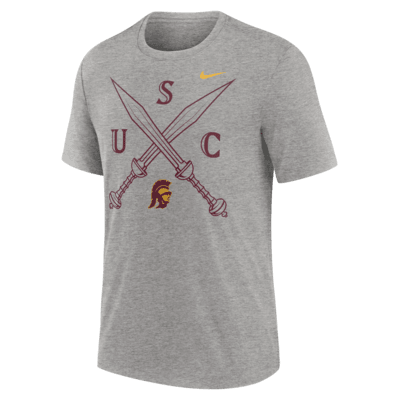 Playera universitaria Nike para hombre USC Trojans Local Campus Time Honored Tradition