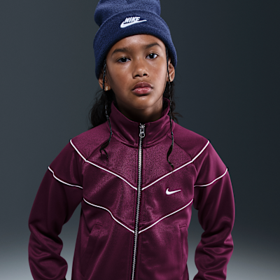 Track jacket in maglia Nike Sportswear – Ragazza