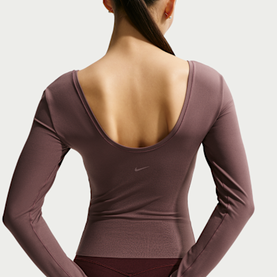 Nike Zenvy Dri-FIT Långärmad tröja för kvinnor