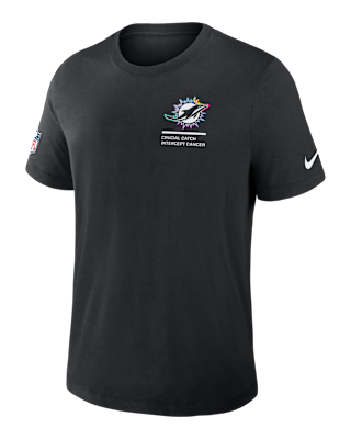 Мужская футболка Miami Dolphins Crucial Catch Nike Dri-FIT NFL