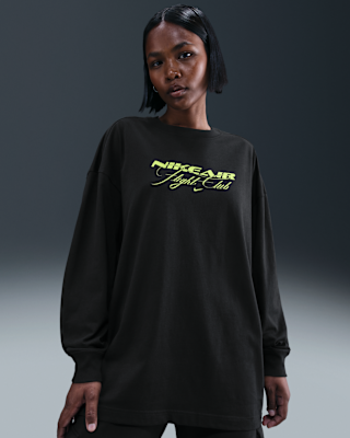 Женская футболка Nike Sportswear Oversized Long-Sleeve