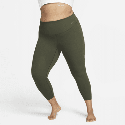 Leggings de cintura alta de 7/8 de baja sujeción para mujer Nike Zenvy (talla grande)